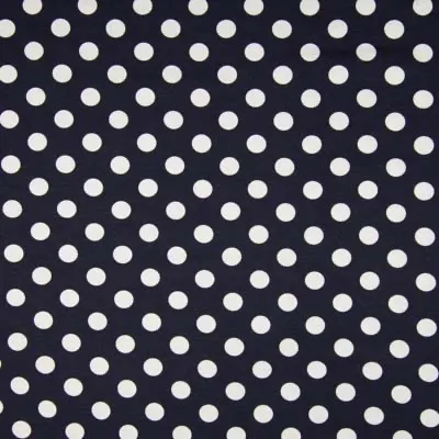 POLKA DOT COTTON JERSEY PER METRE