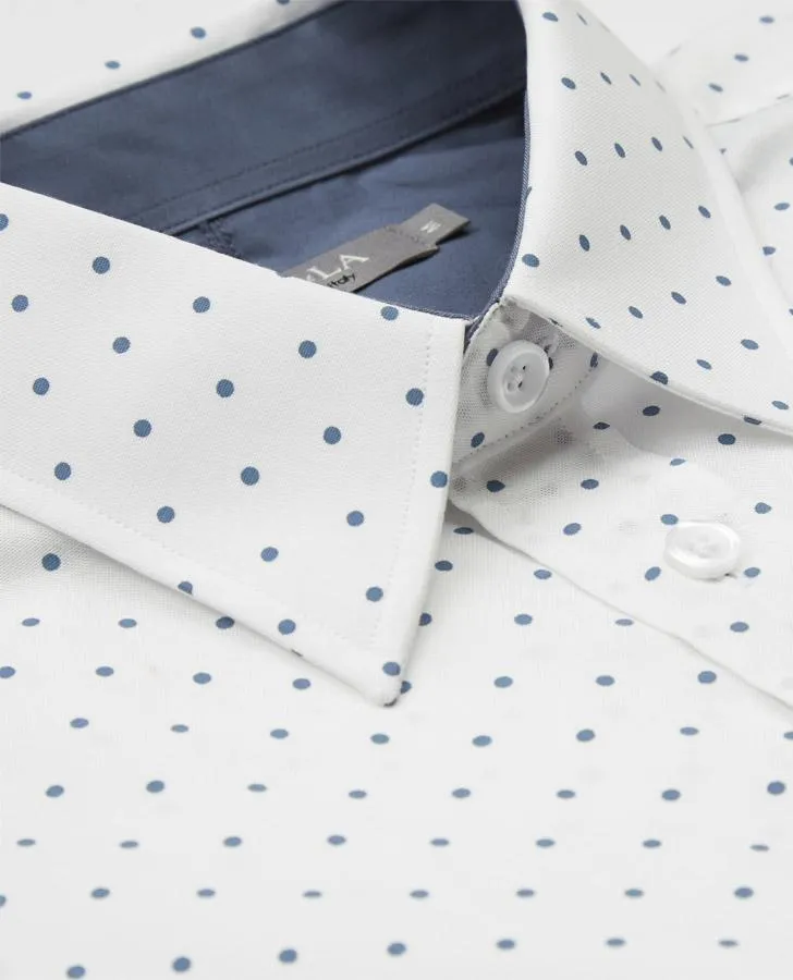 Polka Dot Mens Shirt