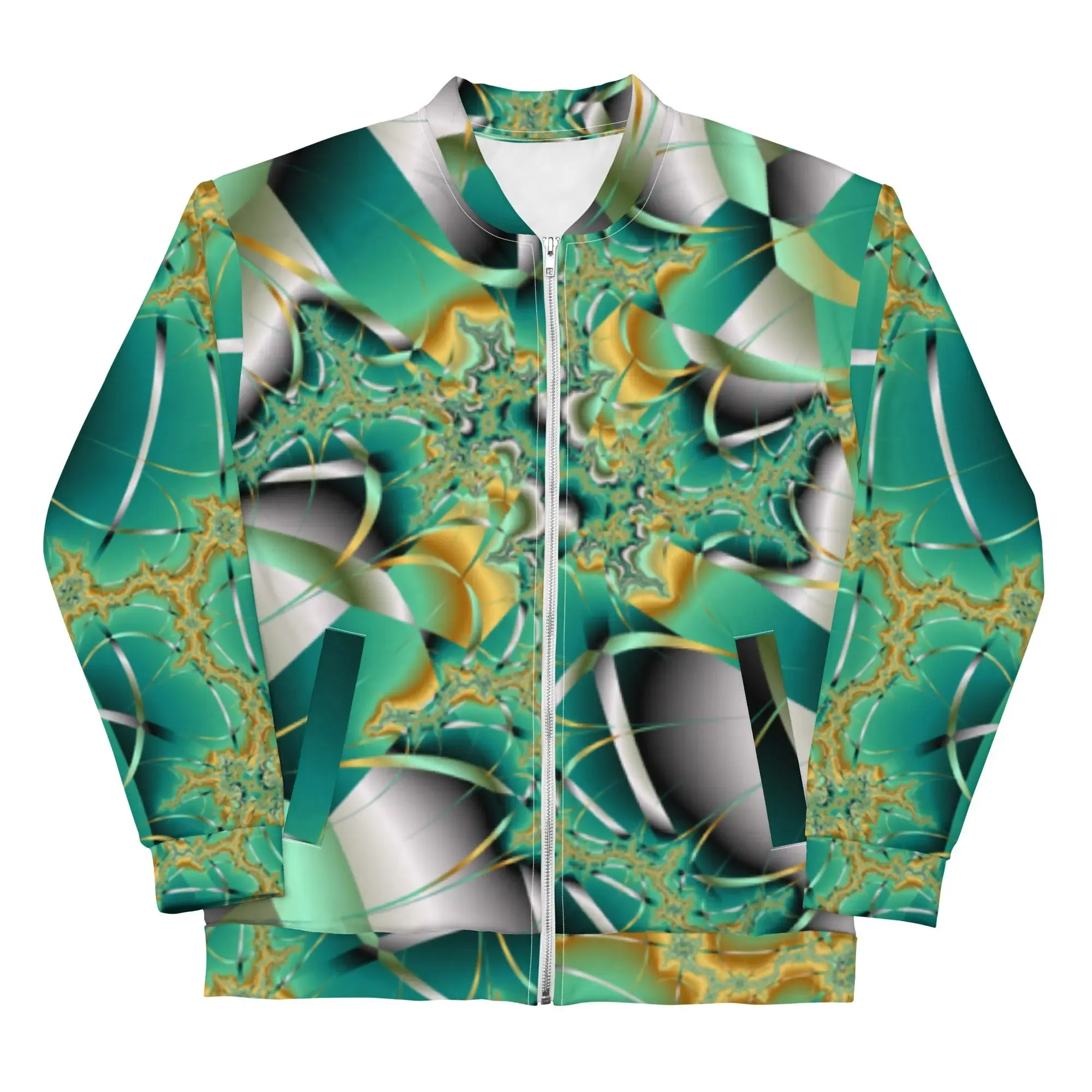 "Cosmic Twist" Collection - Unisex Bomber Jacket