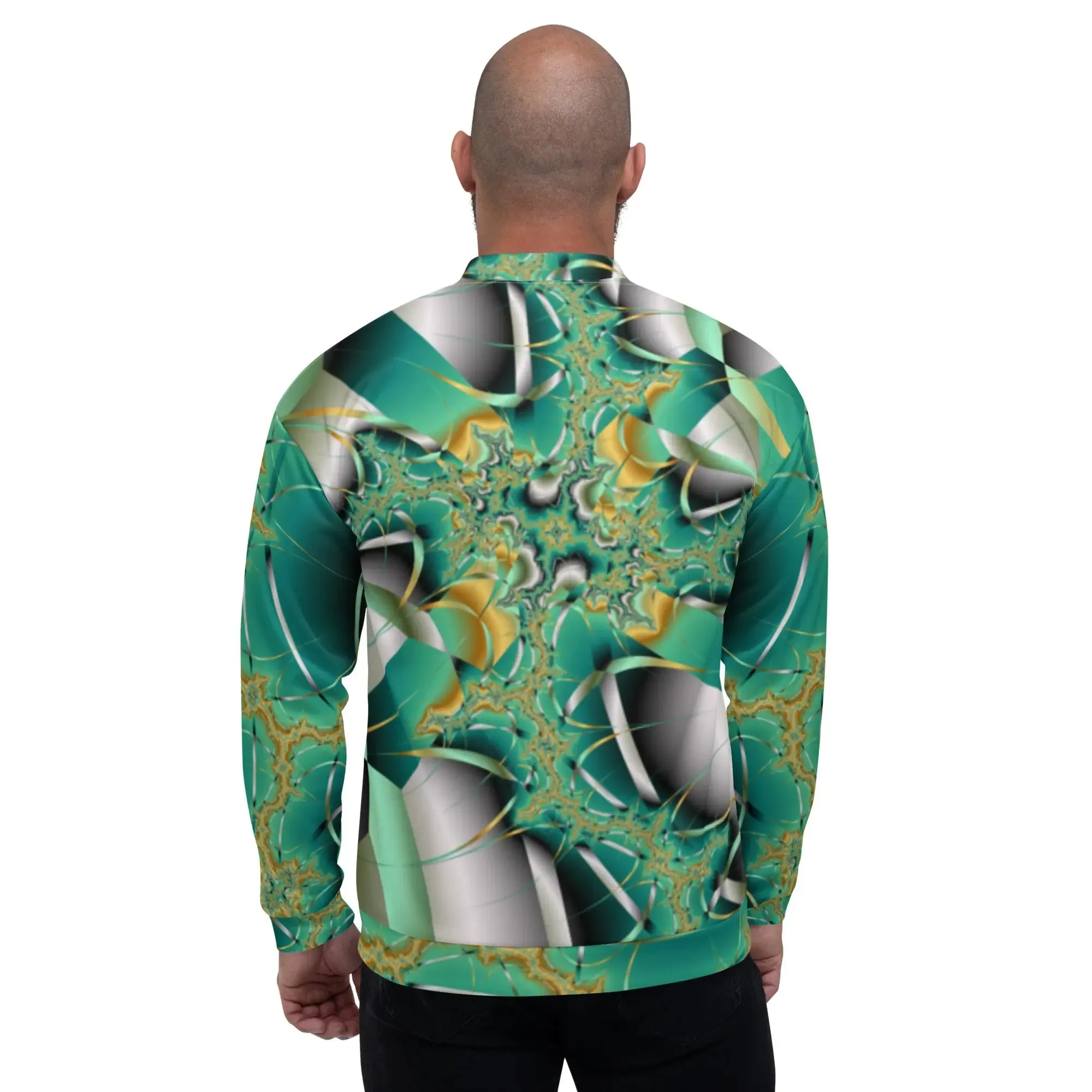 "Cosmic Twist" Collection - Unisex Bomber Jacket