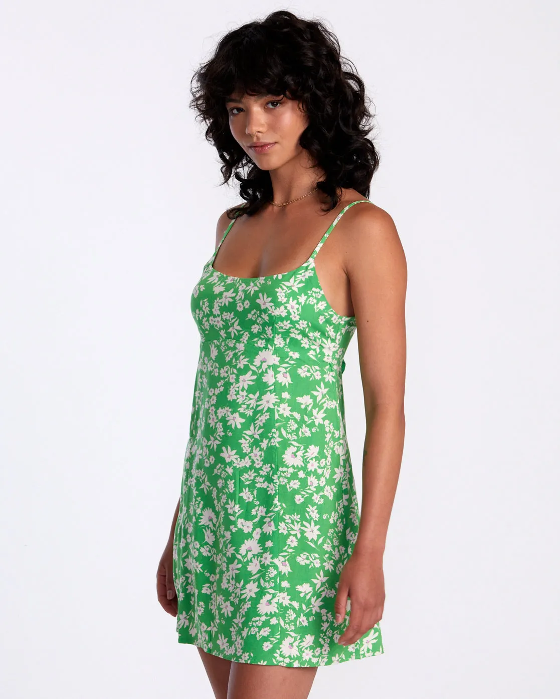 Remi Mini Dress - Classic Green