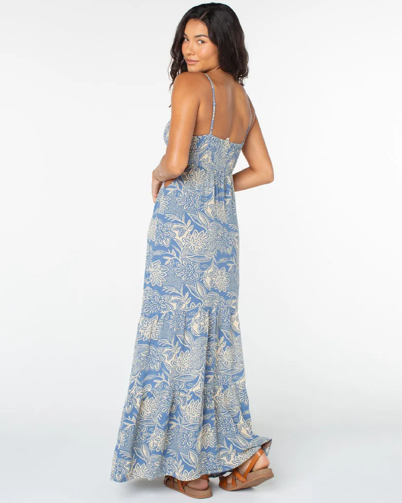 Roxy Hot Tropics Printed Maxi Dress