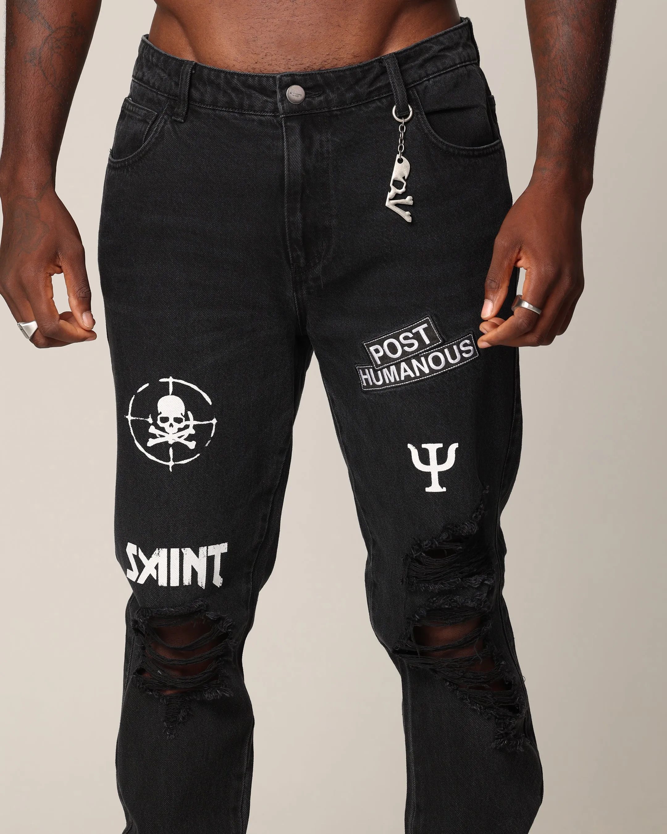 Saint Morta Post Humanous Fimi Jeans Black Shadow