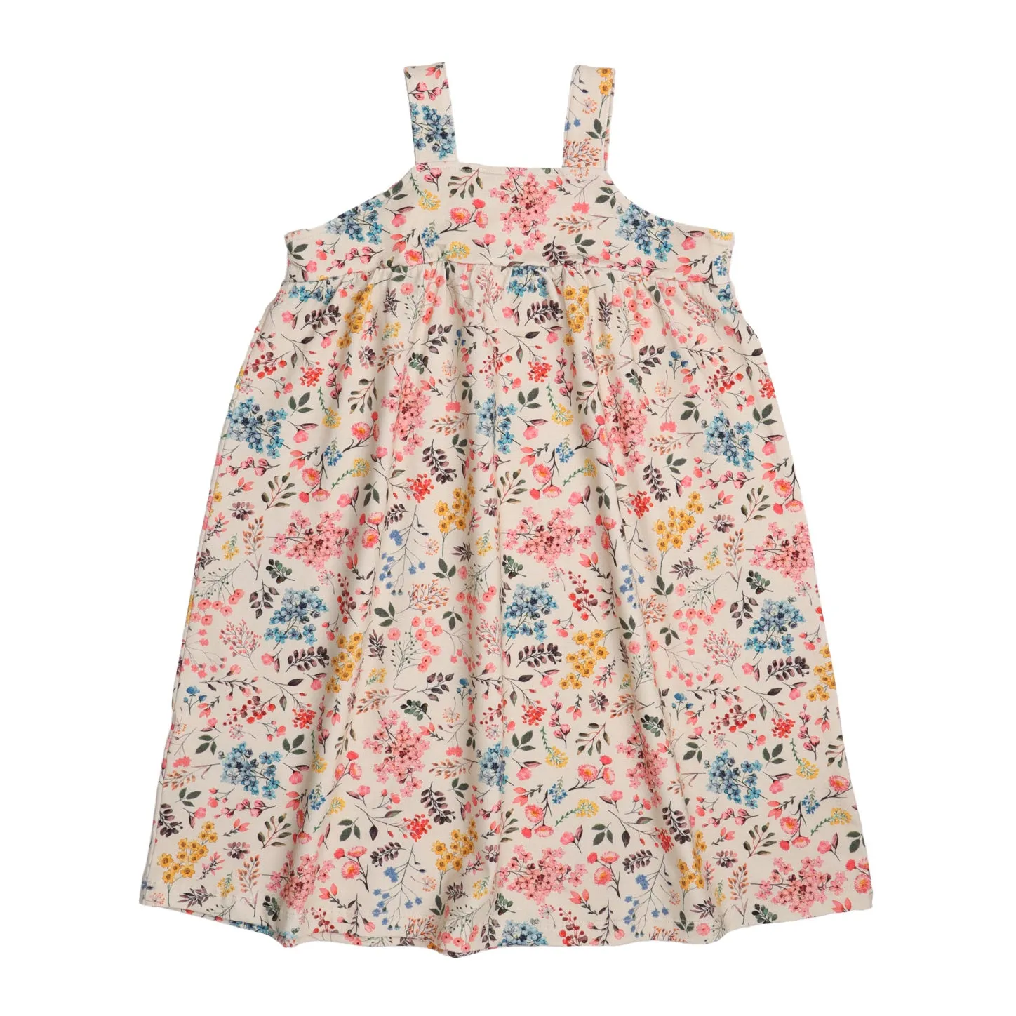 Sleeveless dress- mini flowers