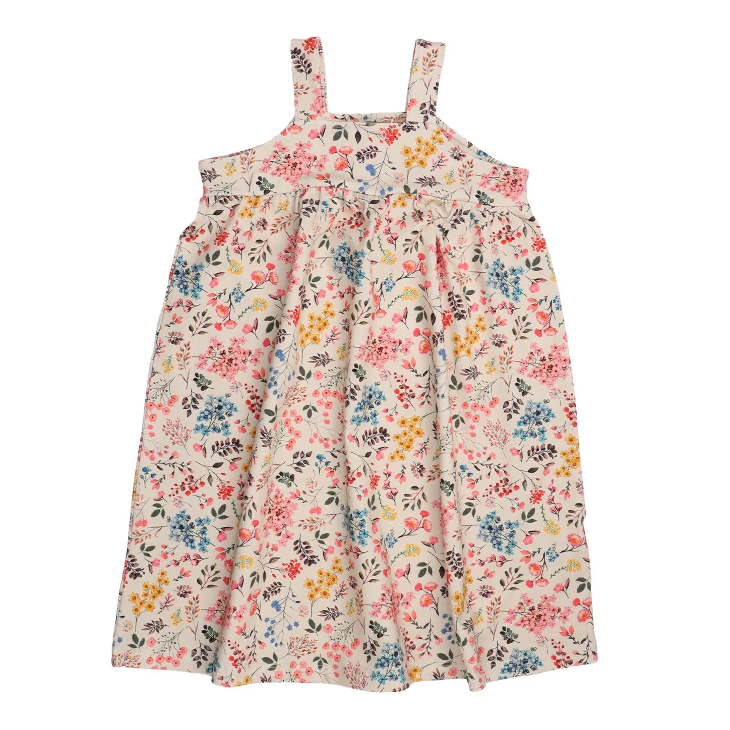 Sleeveless dress- mini flowers