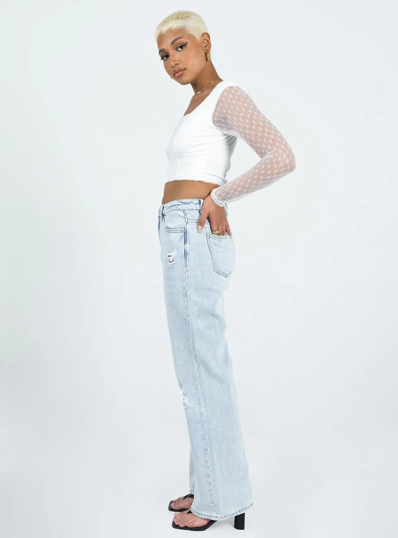 Tanya Straight Leg Jeans Denim