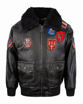 TOP GUN® KIDS PU AVIATOR BOMBER