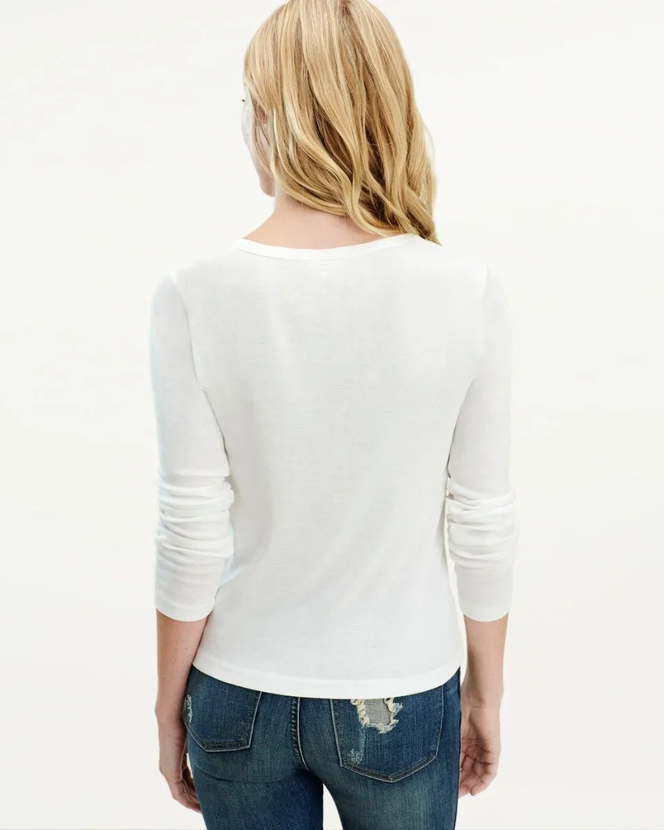 V-Neck Henley