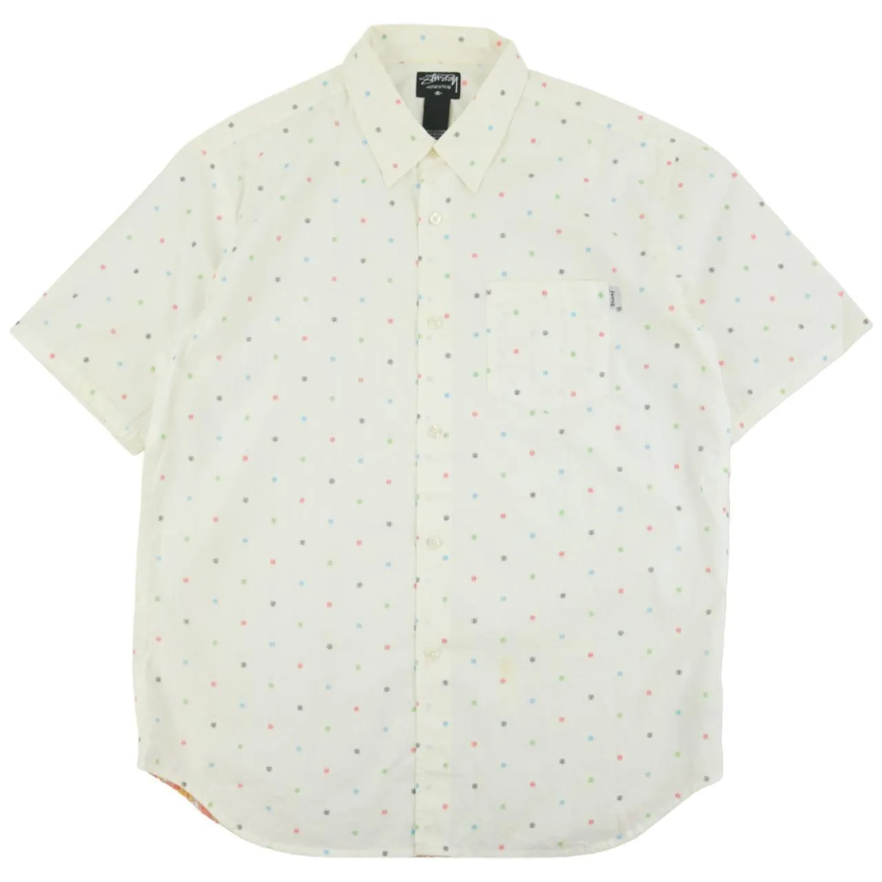 Vintage Stussy Monogram Shirt Size M