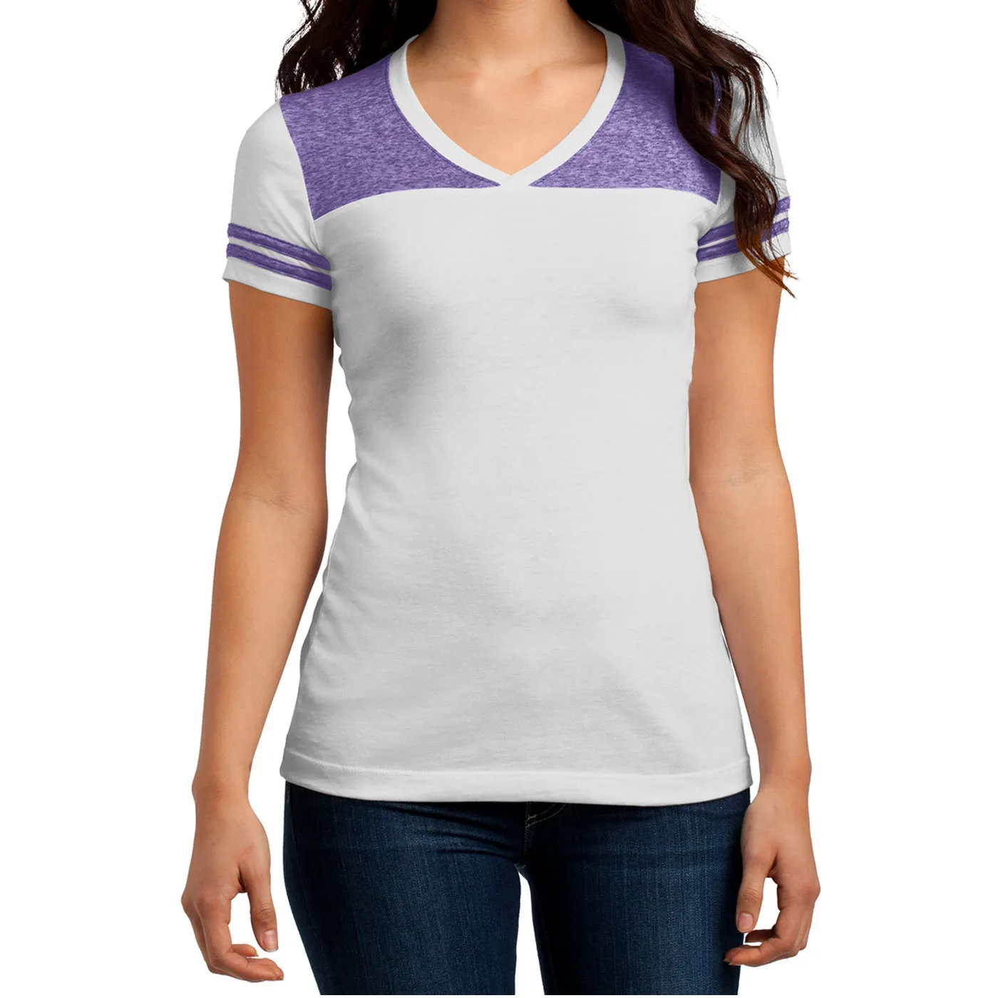 Women's Juniors Varsity V-Neck Tee