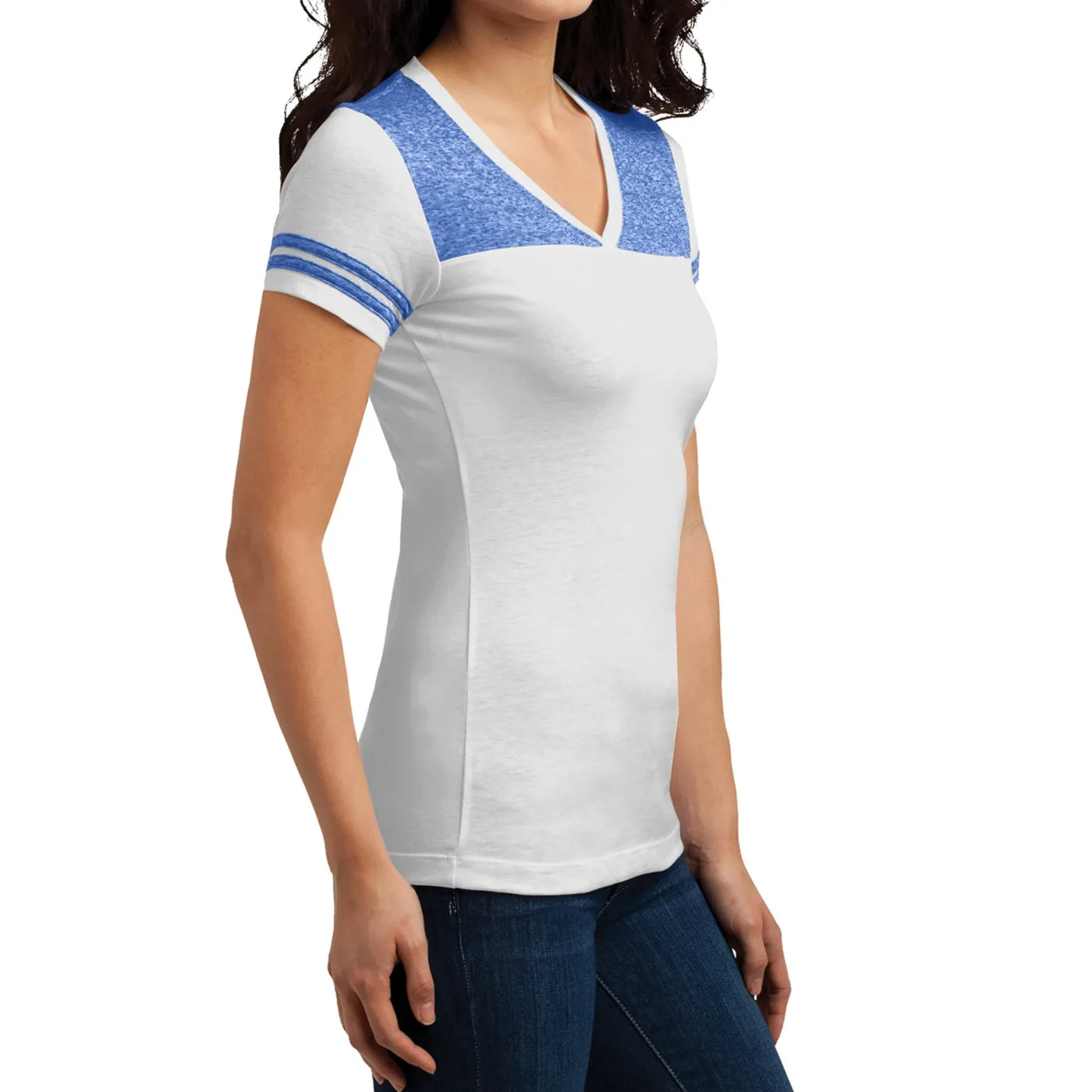 Women's Juniors Varsity V-Neck Tee