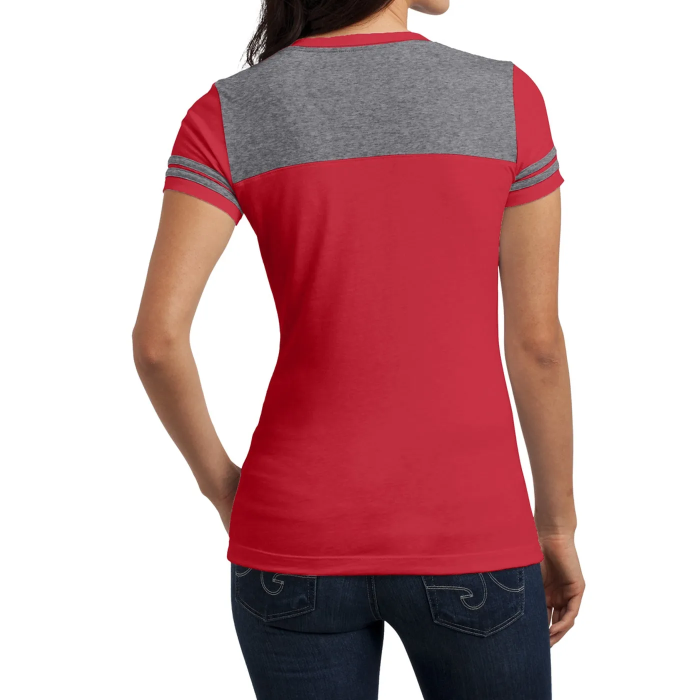 Women's Juniors Varsity V-Neck Tee