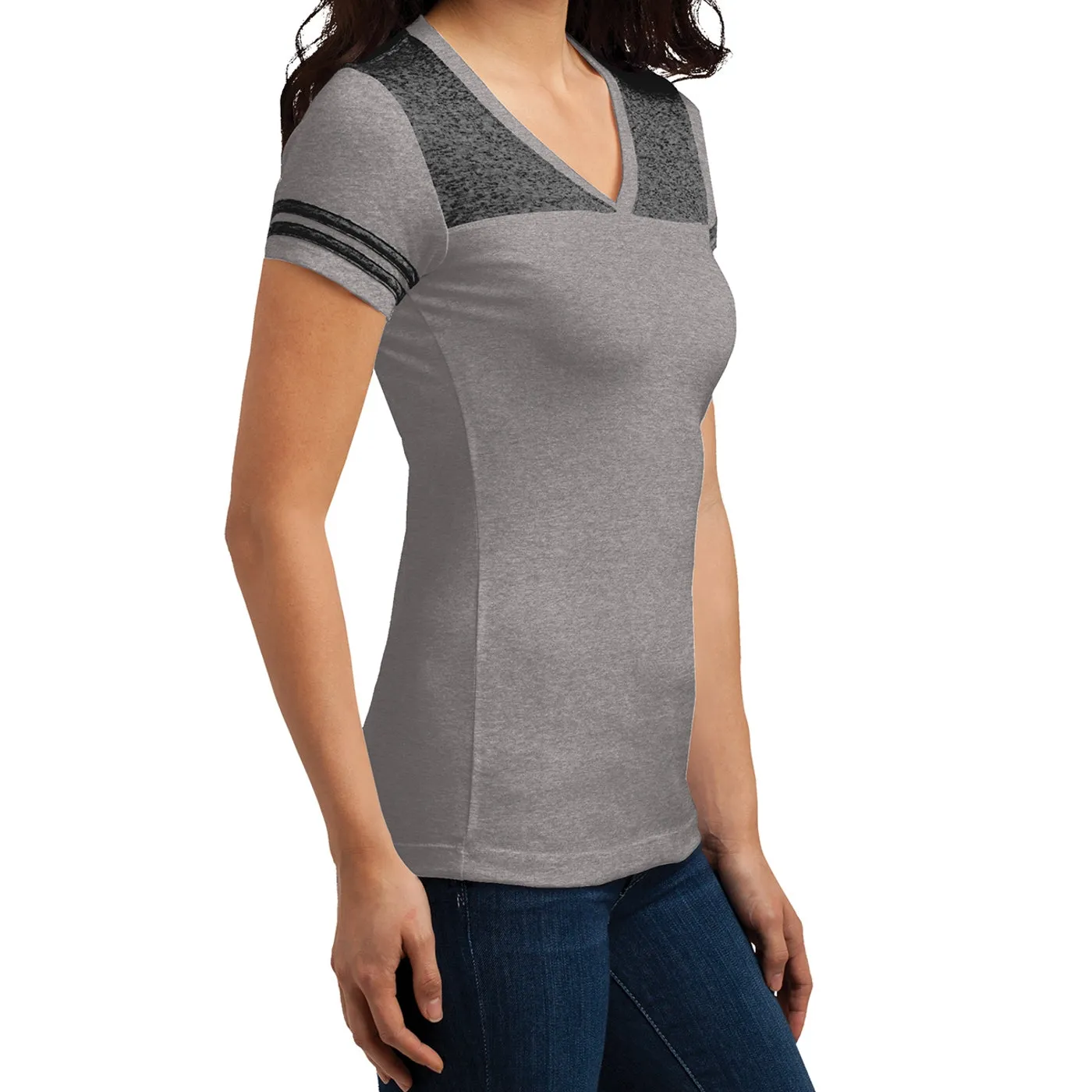 Women's Juniors Varsity V-Neck Tee