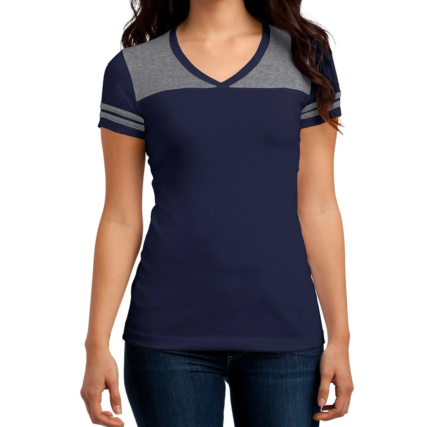 Women's Juniors Varsity V-Neck Tee