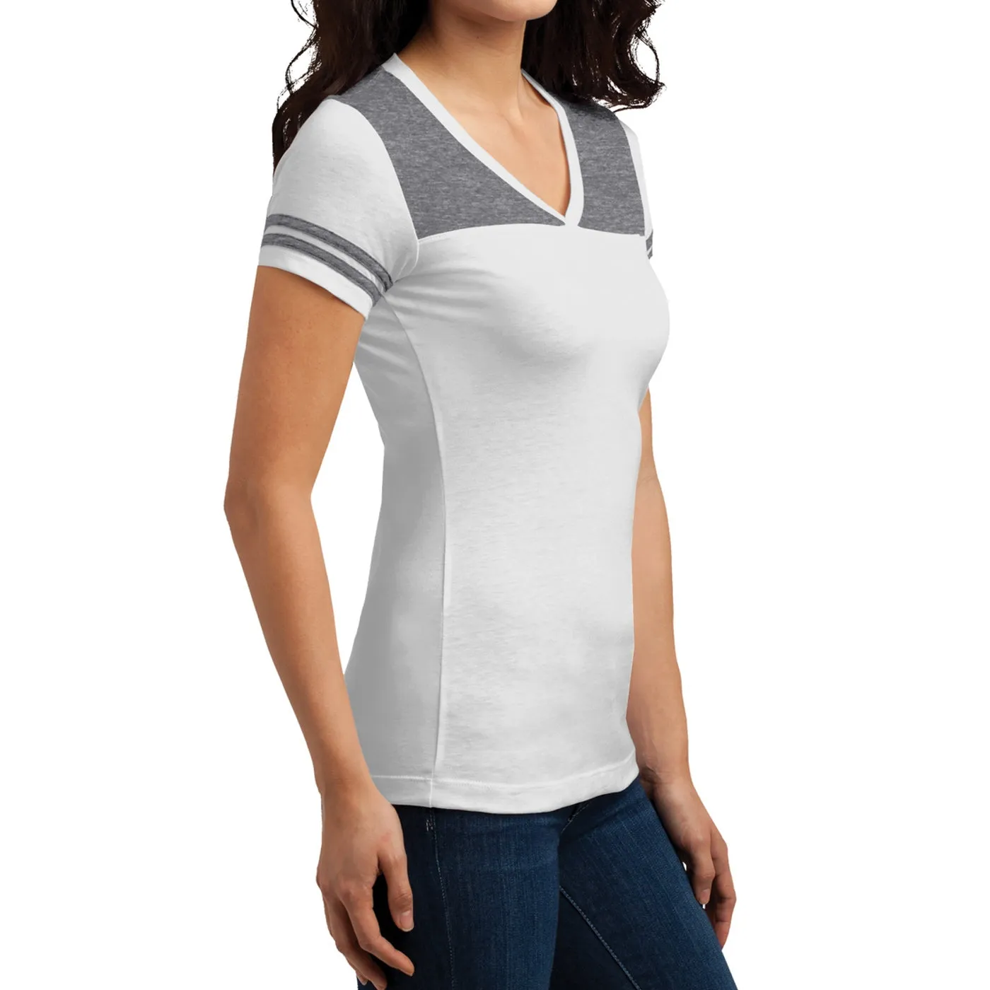 Women's Juniors Varsity V-Neck Tee