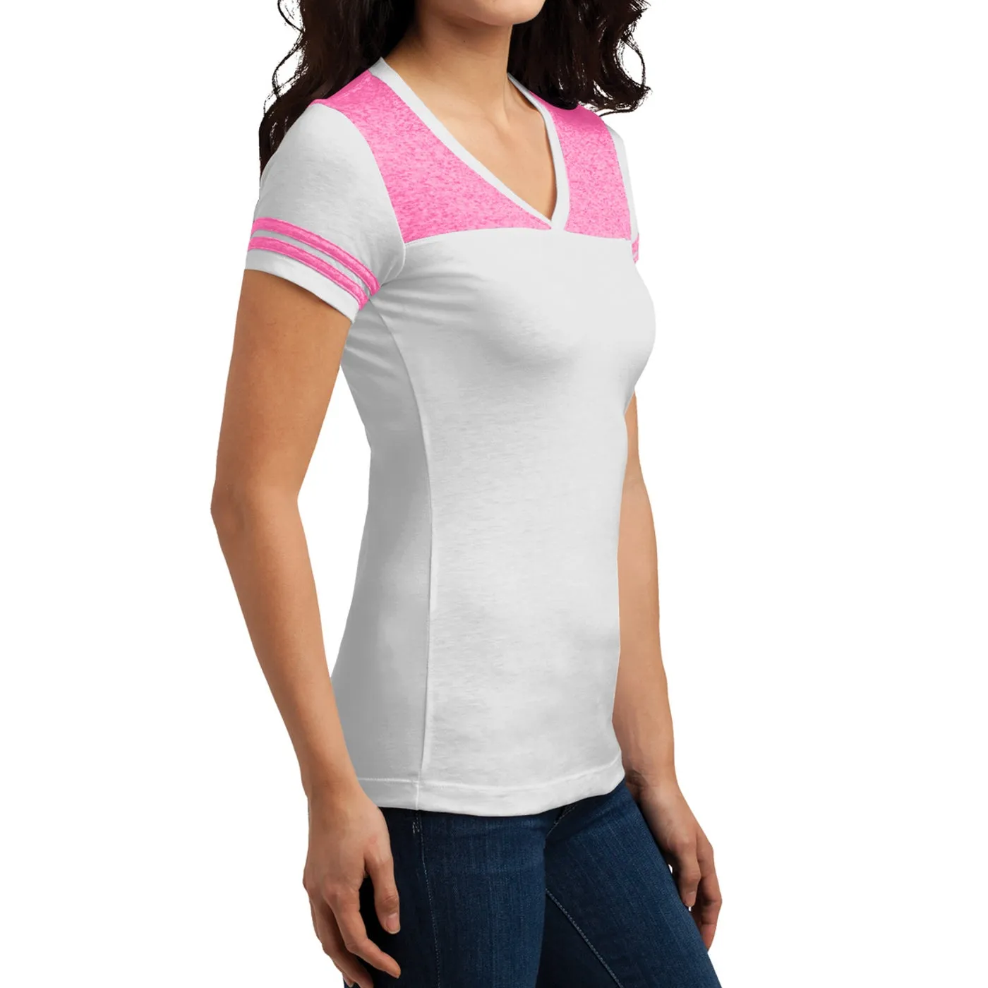 Women's Juniors Varsity V-Neck Tee