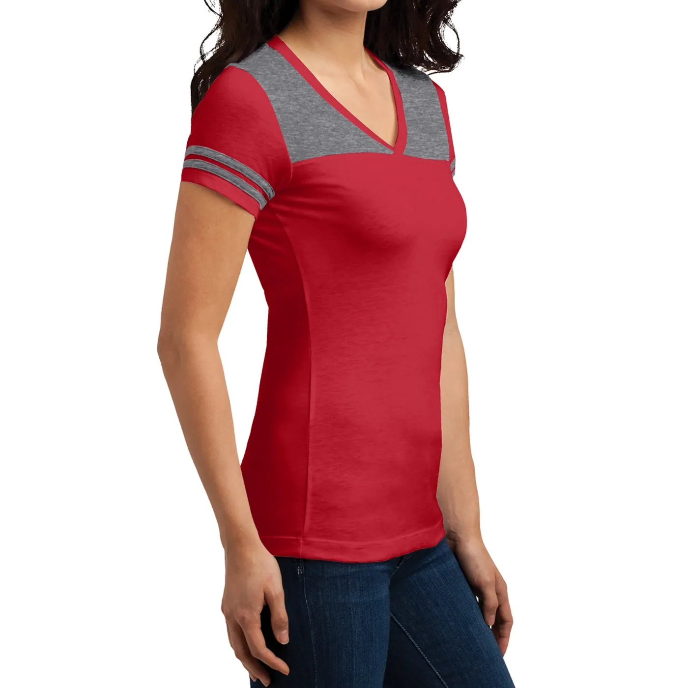 Women's Juniors Varsity V-Neck Tee