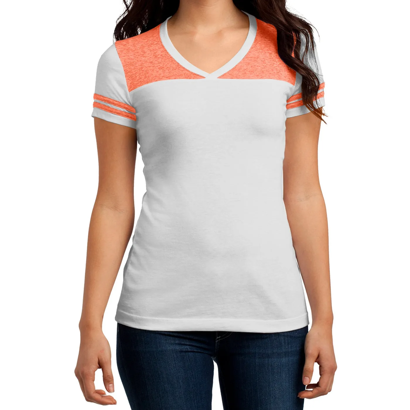 Women's Juniors Varsity V-Neck Tee