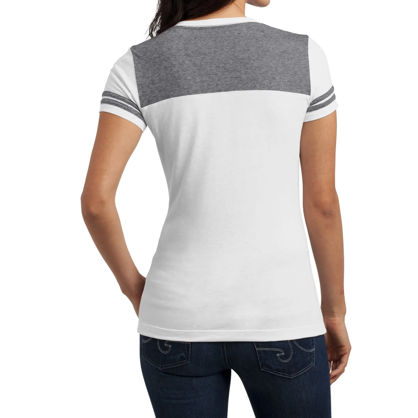 Women's Juniors Varsity V-Neck Tee