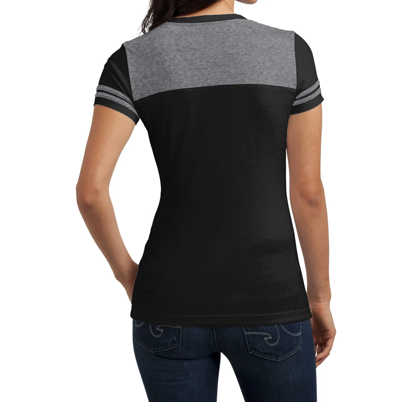 Women's Juniors Varsity V-Neck Tee