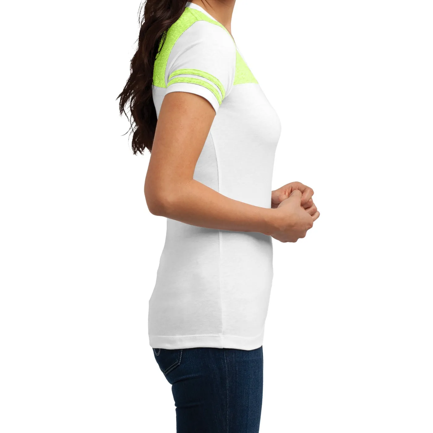 Women's Juniors Varsity V-Neck Tee