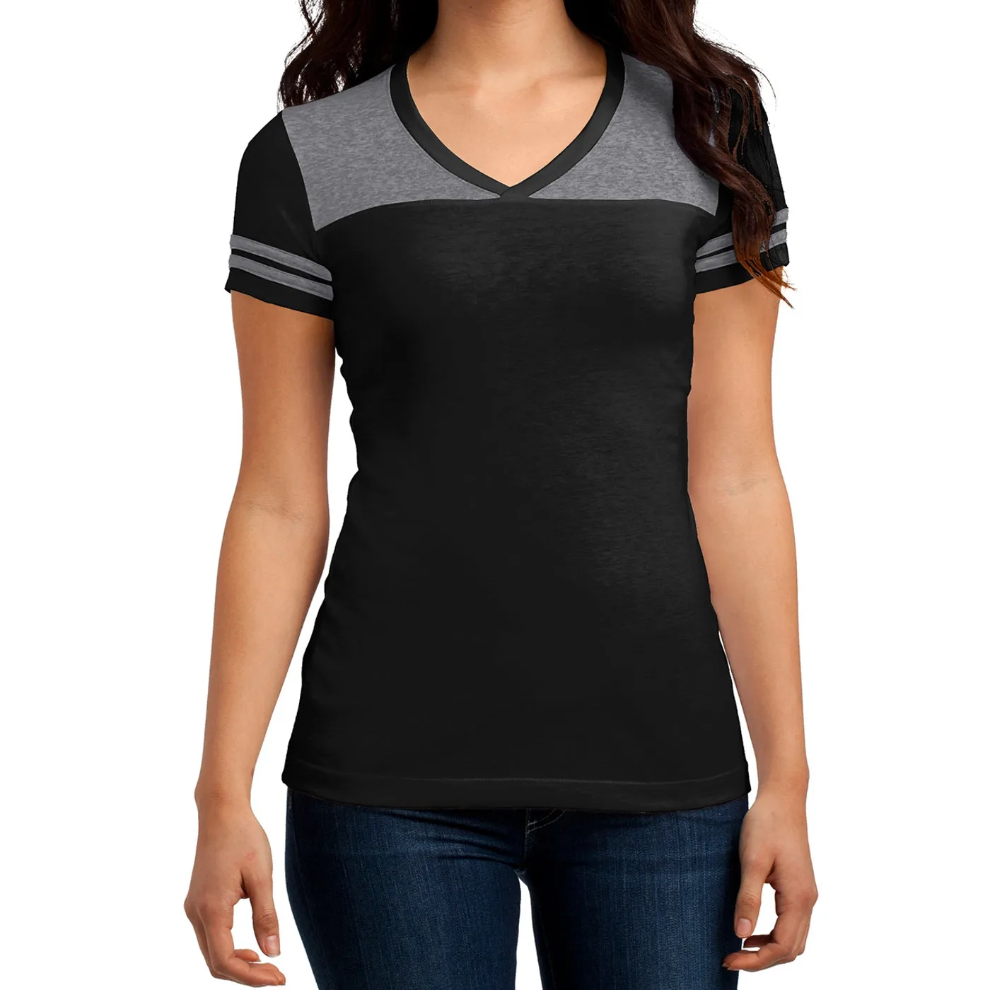 Women's Juniors Varsity V-Neck Tee