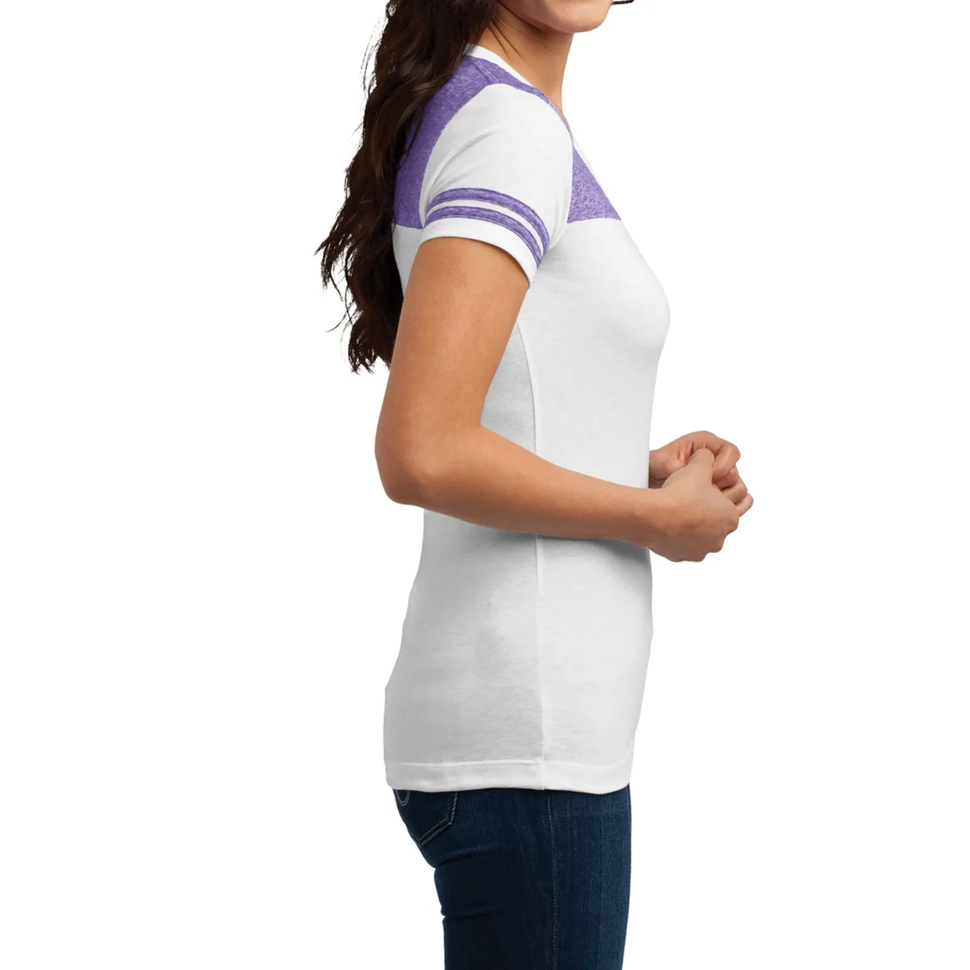 Women's Juniors Varsity V-Neck Tee