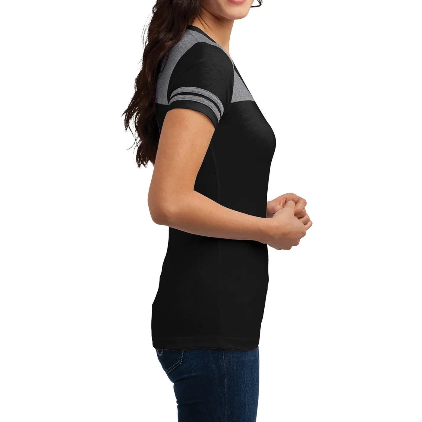 Women's Juniors Varsity V-Neck Tee