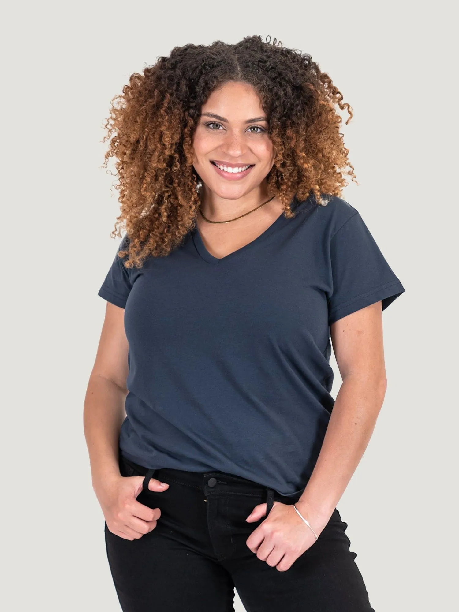 Women's V-Neck Midnight 5-Pack