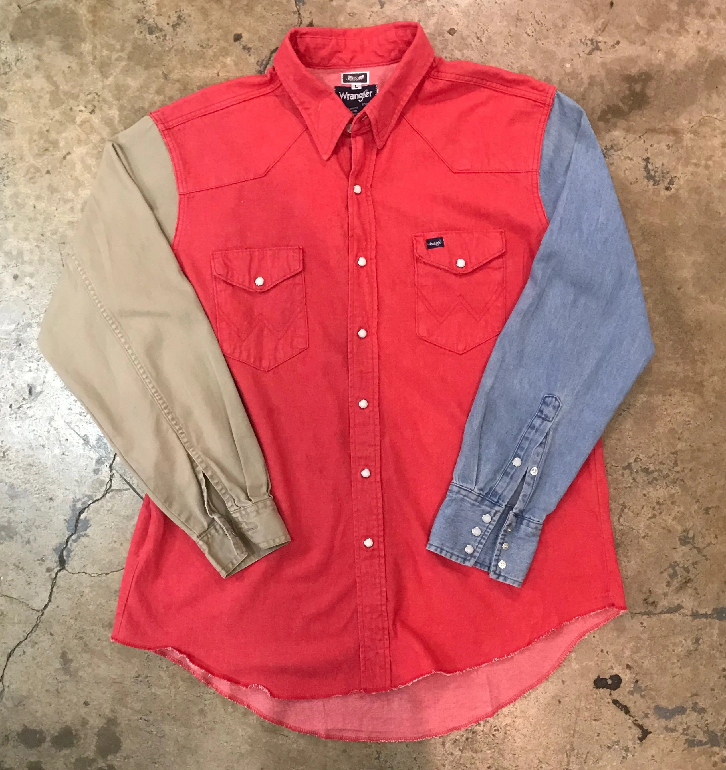 Yokishop - Wrangler Sleeve Swap Shirt